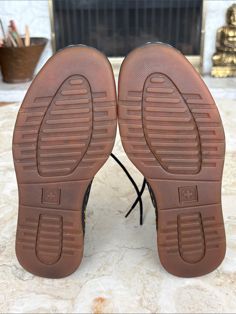 Dr. Martens 1460 Newton  Leather DM'S Lite Boots - As New - Picture 13 of 16